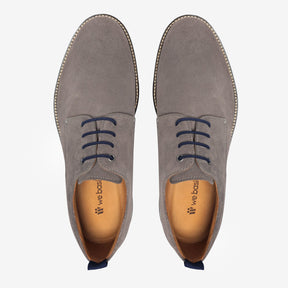 Sapato Masculino Derby - Winchester Camurça Cinza