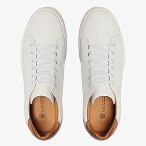 Tênis Slipon em Couro Branco - Nathan