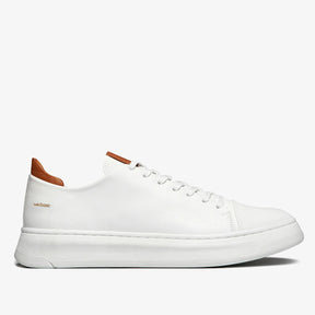 Tênis Masculino Branco em Couro - Mykonos 3.0