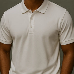 [Leva 5, Paga Só 3!] Camisa Polo Masculina Polirax em Seda Gelo, Poliéster e Spandex + 3 Bermudas e 1 Relógio GRÁTIS