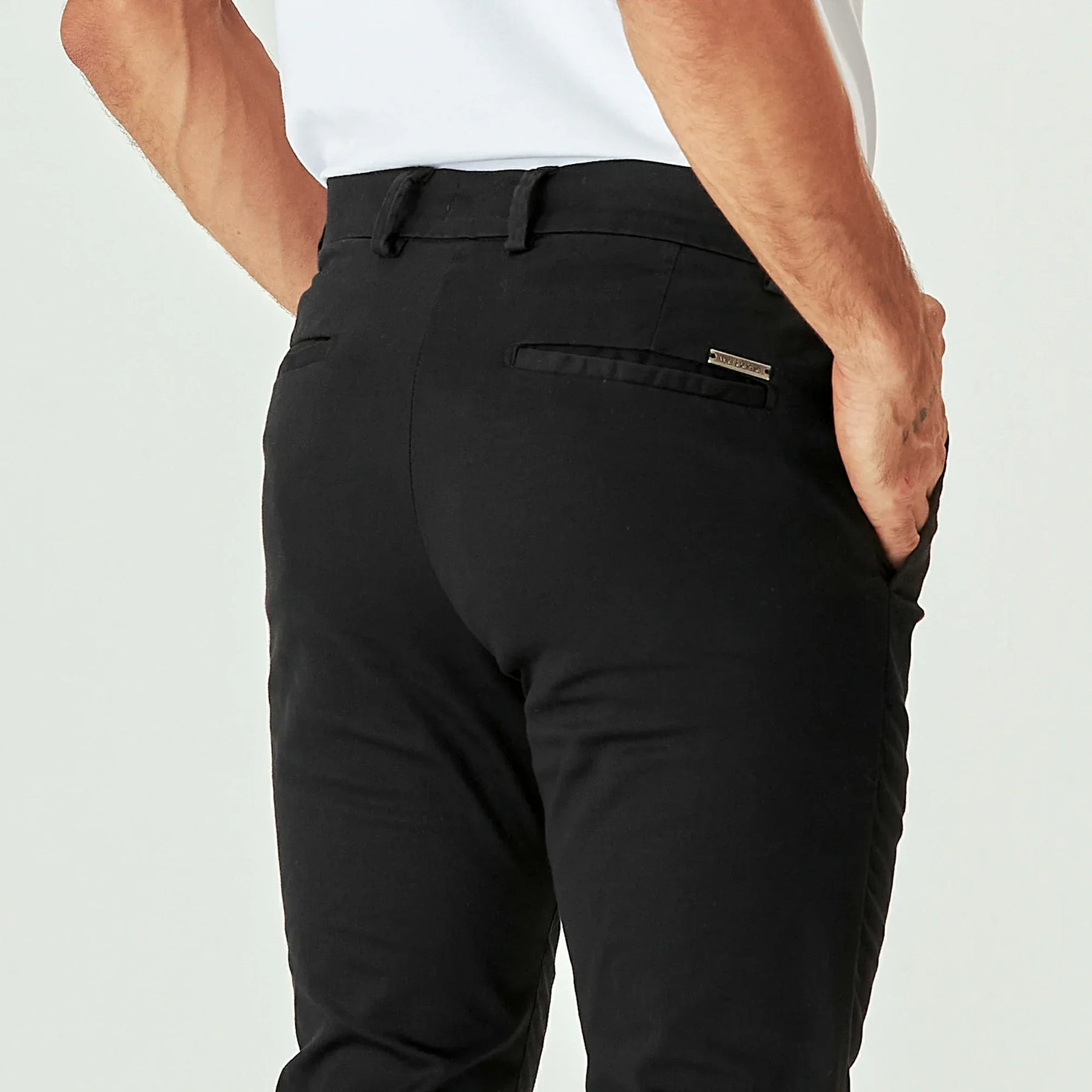 Calça Daily em Alfaiataria Preta