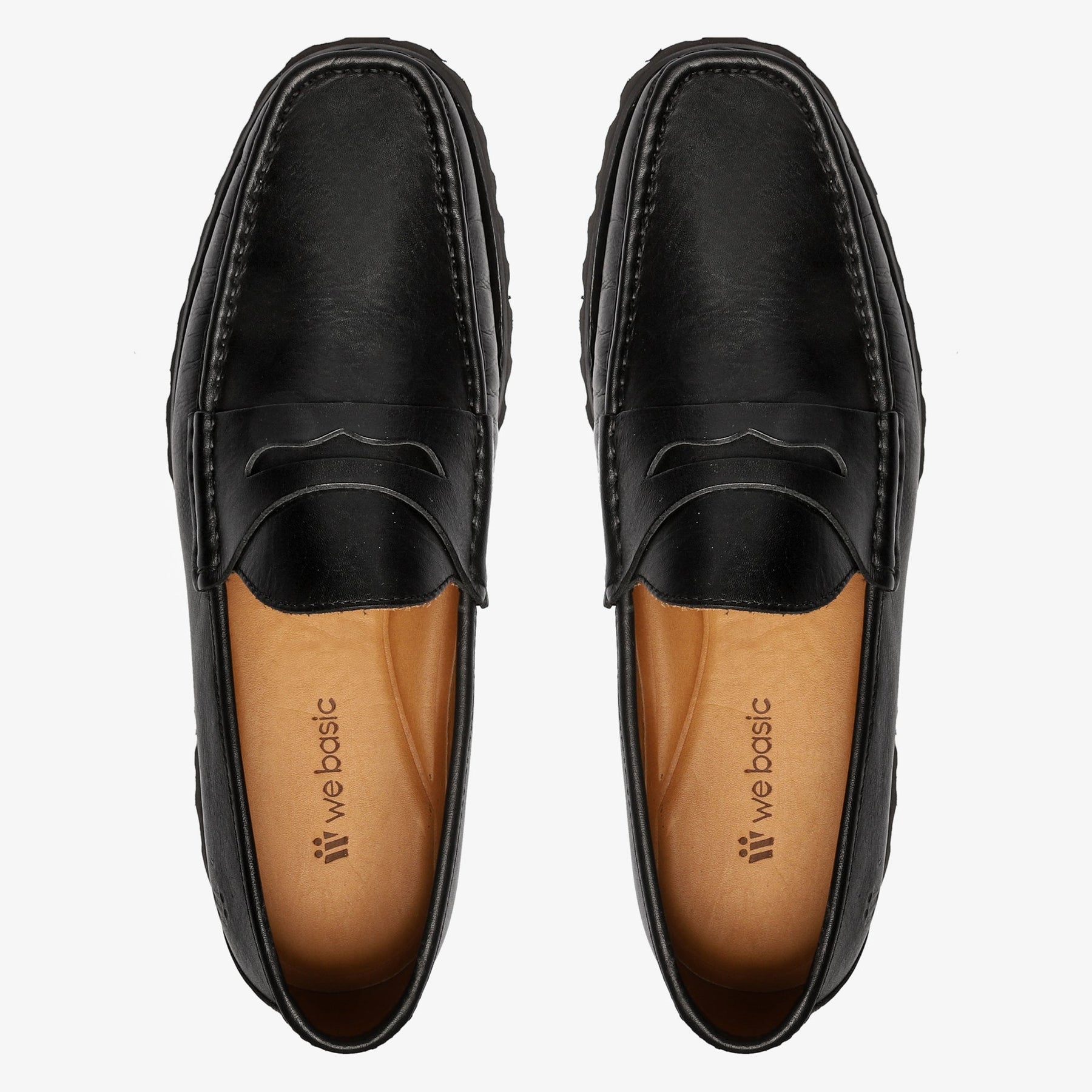 Loafer Casual Tratorado Preto - Oliver