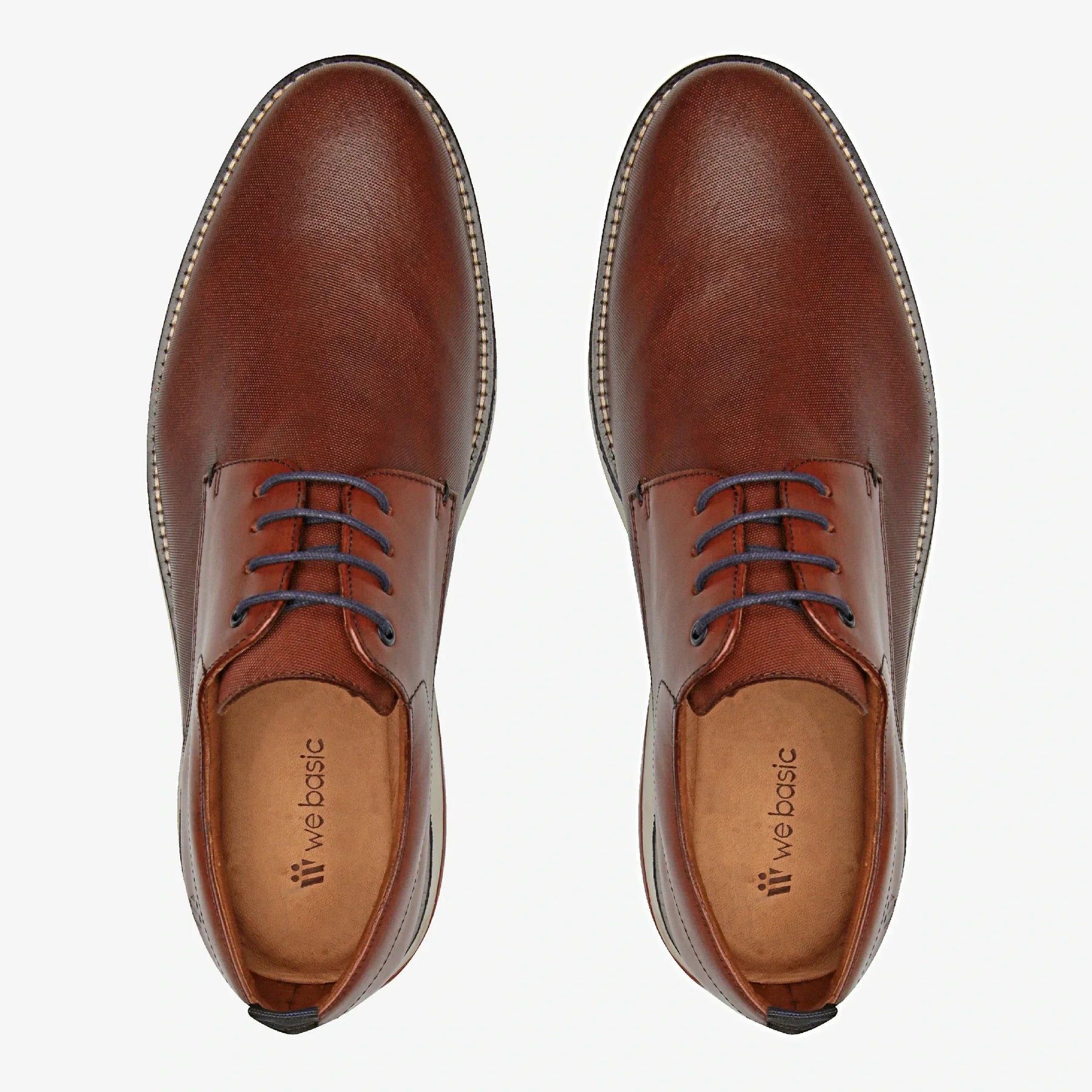 Sapato Masculino Derby - Winchester Conhaque