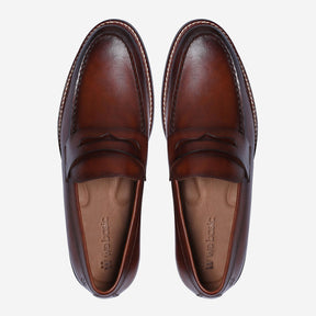 Sapato Social Loafer Marrom - King