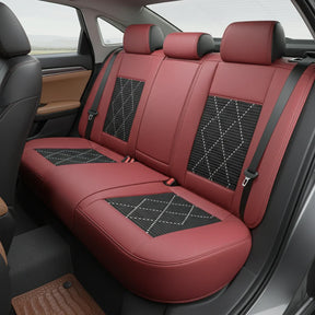 Capa Completa Dominus Automotiva Térmica em Couro Legítimo, Seda Gelada e Malha Extra Forte com Espuma de Memória + Tapete e Capa de Volante GRÁTIS