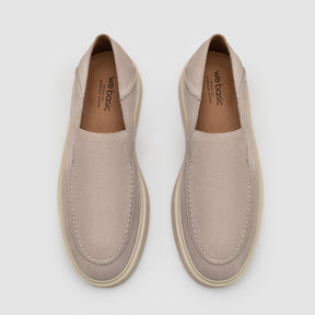 Loafer Masculino Alessio Cinza Claro