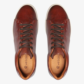 Tênis Slip-on em Couro Marrom - Nathan