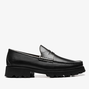 Loafer Casual Tratorado Preto - Oliver